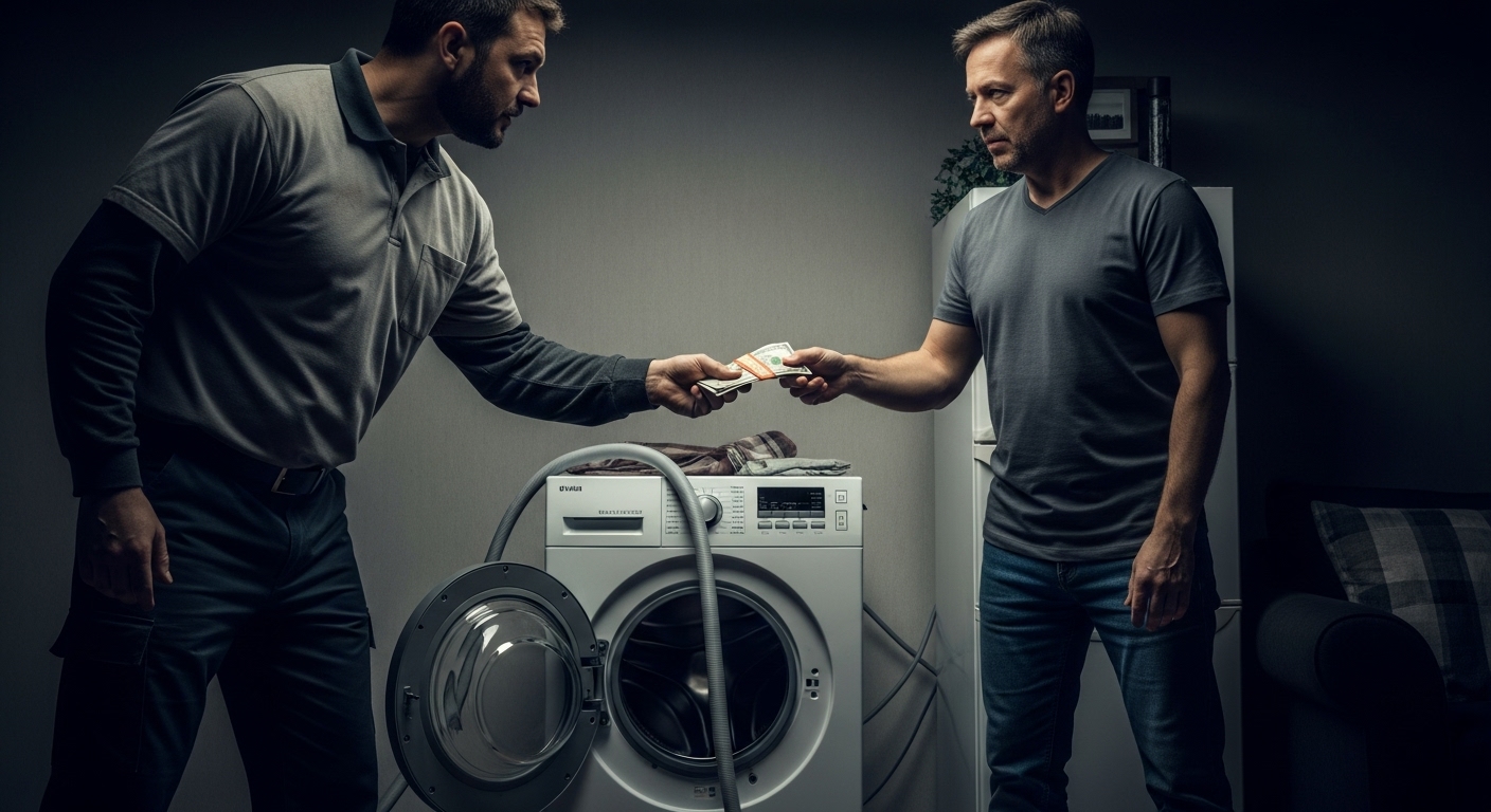 Red flags to look for in an unqualified appliance technician.