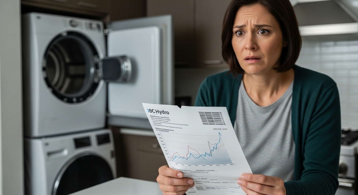 Coquitlam homeowner shocked by a high BC Hydro bill after appliance repair